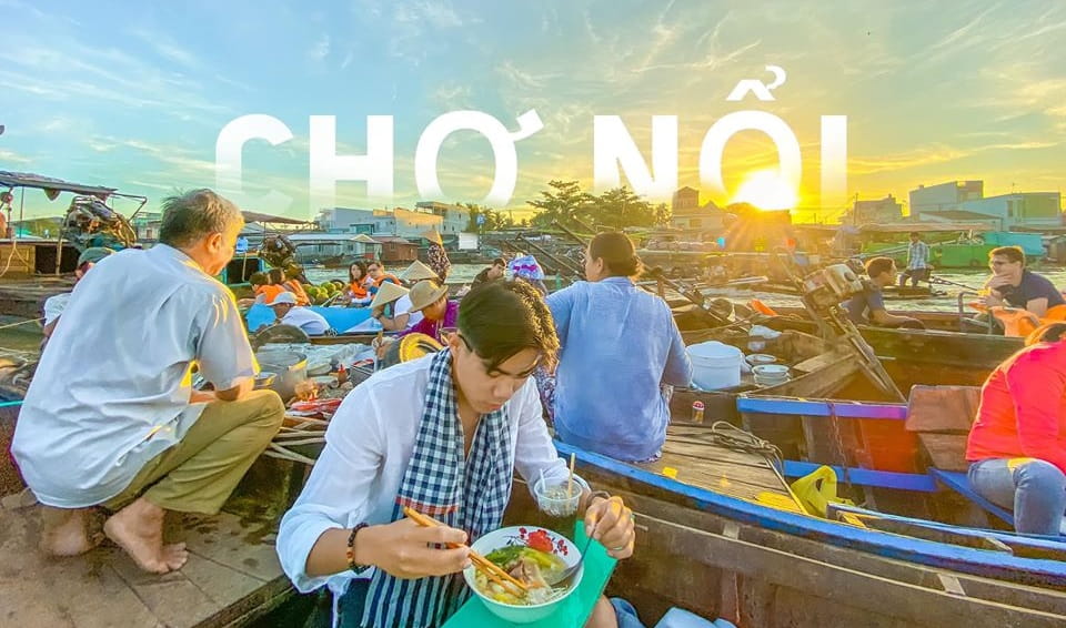 Chợ nổi Cái Răng - Tour du lịch Cần Thơ 2 ngày 1 đêm