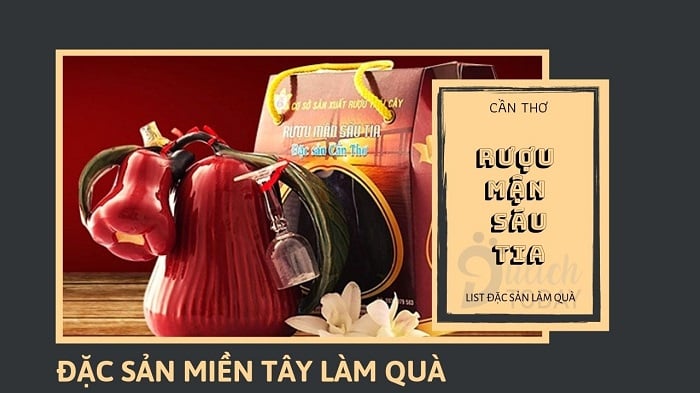 Bình rượu mận Sáu Tia - du lịch Cần Thơ 3 ngày 2 đêm